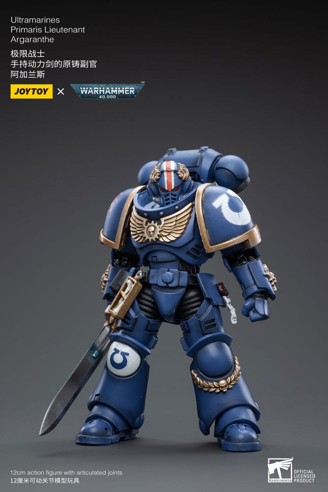 [PREORDER] Warhammer 40k Action Figure 1/18 Ultramarines Primaris Lieutenant Argaranthe 12 cm