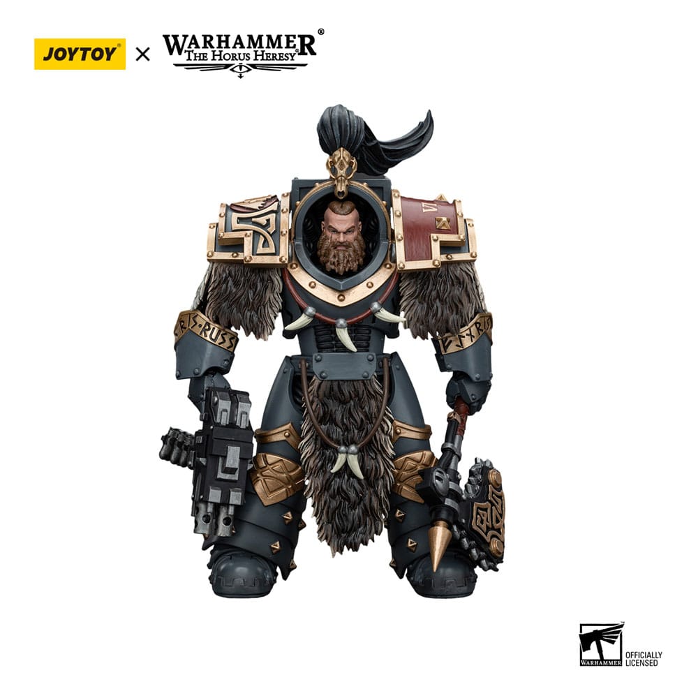 [PREORDER] Warhammer The Horus Heresy Action Figure 1/18 Space Wolves Varagyr Wolf Guard Squad Varagyr Terminator 4 12 cm