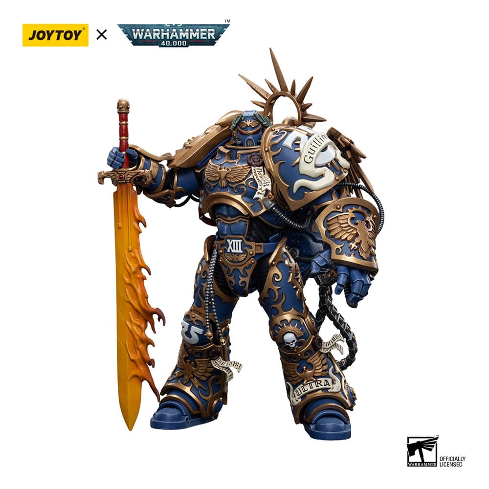 [PREORDER] Warhammer 40k Action Figure 1/18 Ultramarines Primarch Roboute Guilliman 12 cm Reproduction