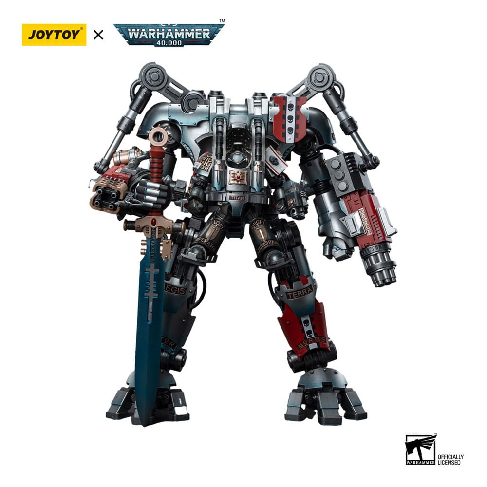 [PREORDER] Warhammer 40k Action Figure 1/18 Grey Knights Nemesis Dreadknight (Including Grey Knights Terminator Caddon Vibova) 12 cm