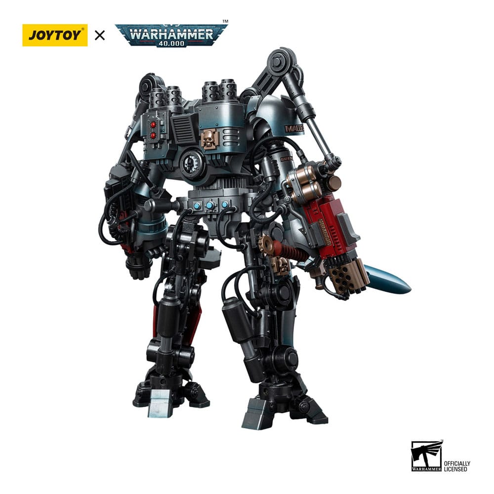 [PREORDER] Warhammer 40k Action Figure 1/18 Grey Knights Nemesis Dreadknight (Including Grey Knights Terminator Caddon Vibova) 12 cm