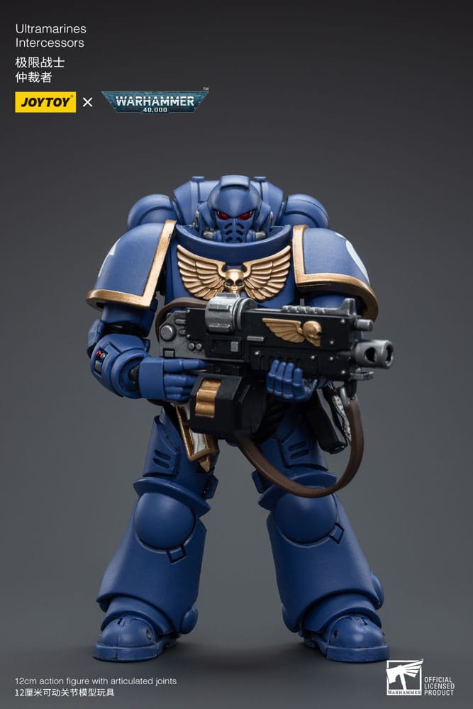 [PREORDER] Warhammer 40k Action Figure 1/18 Ultramarines Intercessors 12 cm