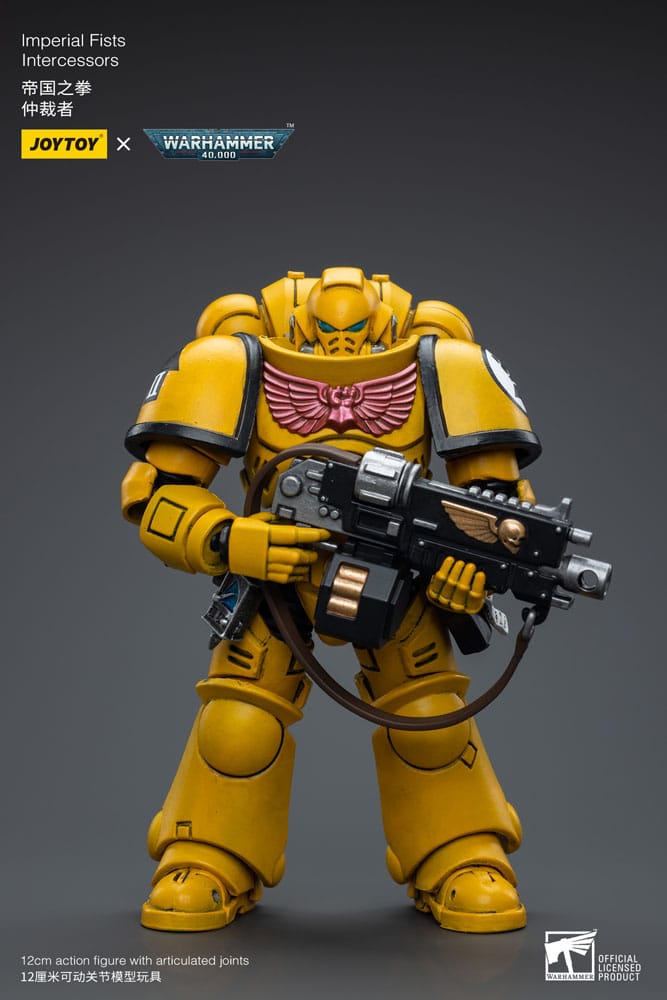 [PREORDER] Warhammer 40k Action Figure 1/18 Imperial Fists Intercessors 12 cm