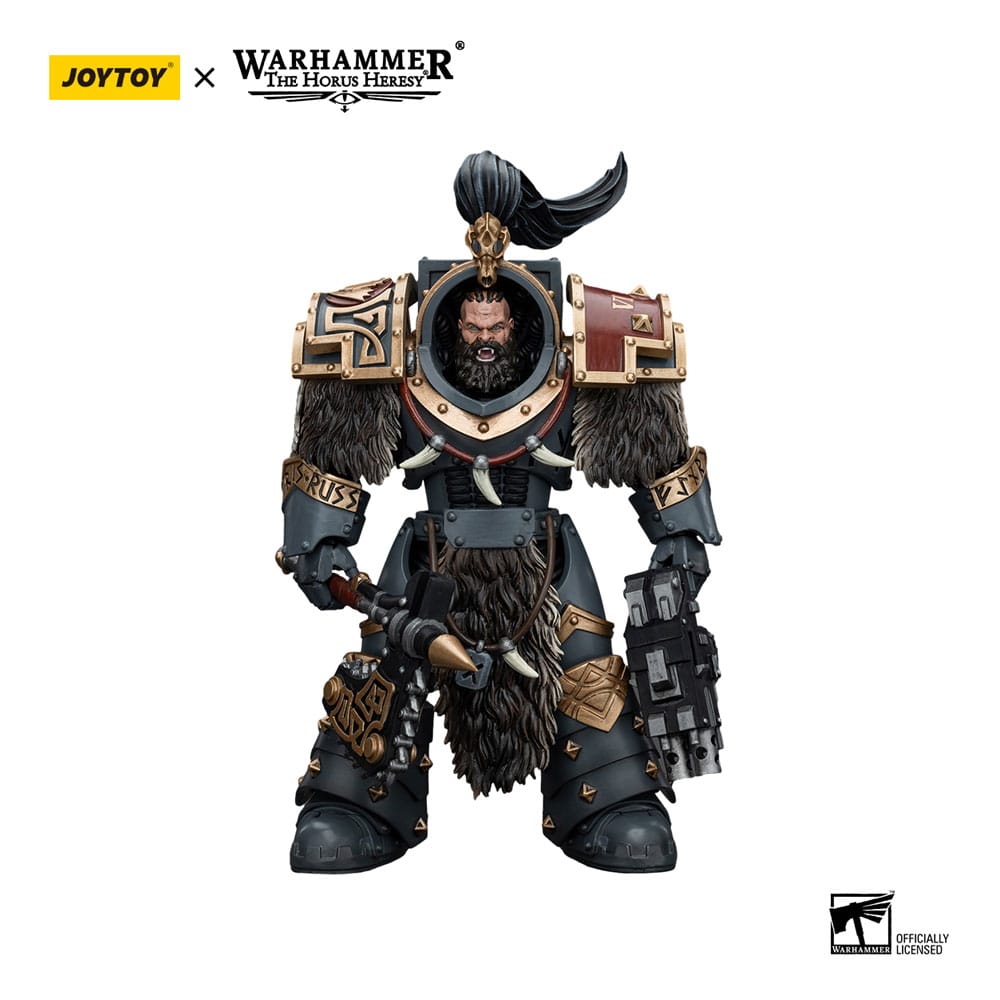 [PREORDER] Warhammer The Horus Heresy Action Figure 1/18 Space Wolves Varagyr Wolf Guard Squad Varagyr Thegn 12 cm