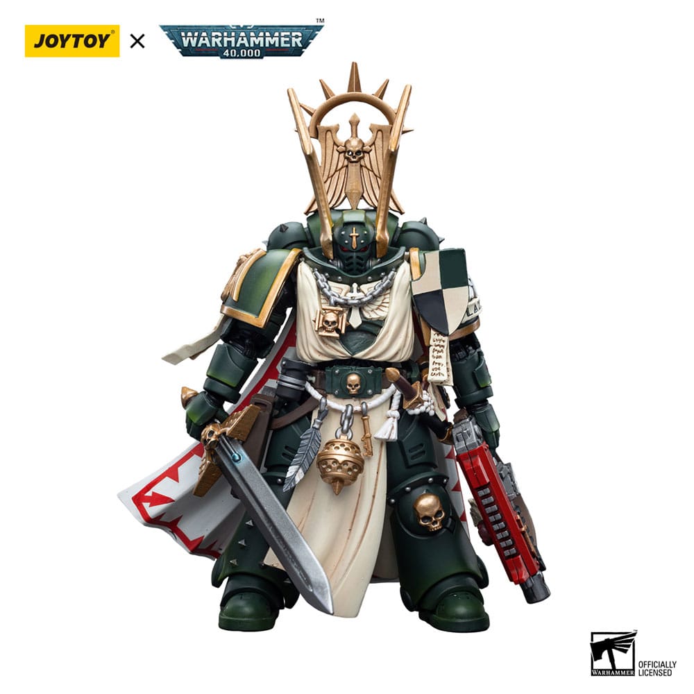 [PREORDER] Warhammer 40k Action Figure 1/18 Dark Angels Master Lazarus 12 cm