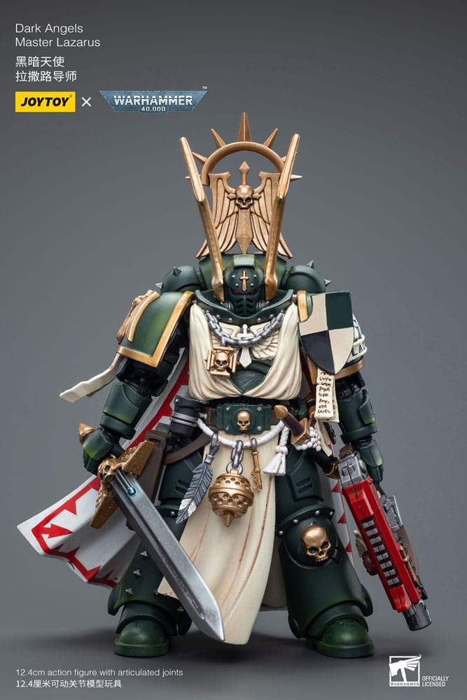 [PREORDER] Warhammer 40k Action Figure 1/18 Dark Angels Master Lazarus 12 cm