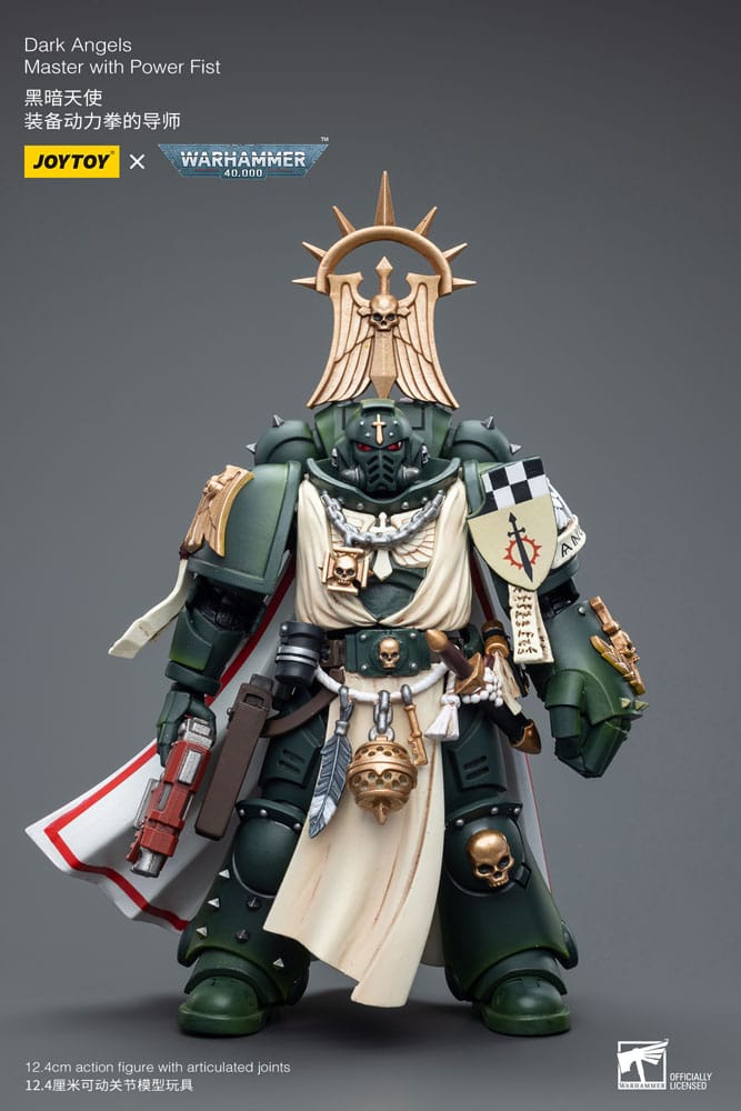 [PREORDER] Warhammer 40k Action Figure 1/18 Dark Angels Master with Power Fist 12 cm