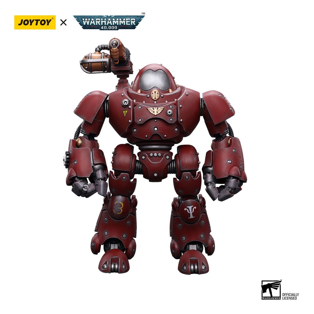[PREORDER] Warhammer 40k Action Figure 1/18 Adeptus Mechanicus Kastelan Robot with Incendine Combustor 12 cm