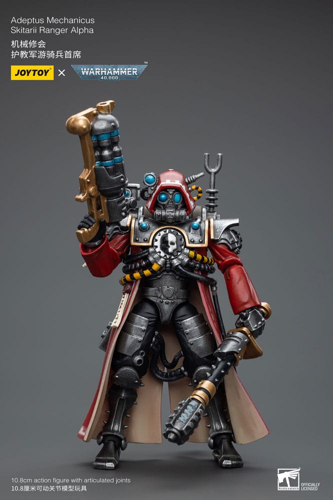 [PREORDER] Warhammer 40k Action Figure 1/18 Adeptus Mechanicus Skitarii Ranger Alpha