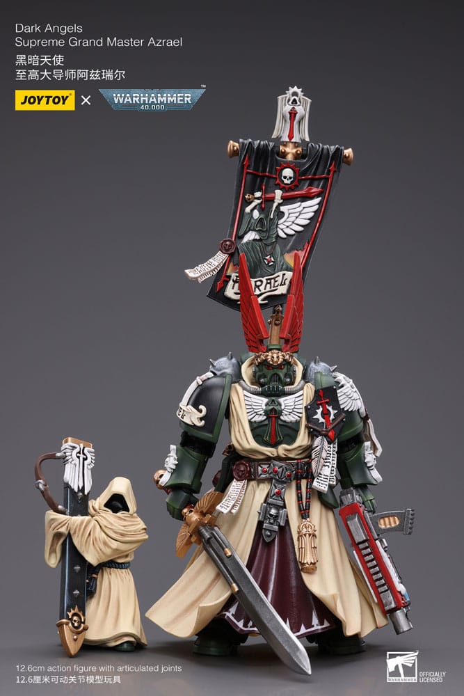 [PREORDER] Warhammer 40k Action Figure 1/18 Dark Angels Supreme Grand Master Azrael 13 cm