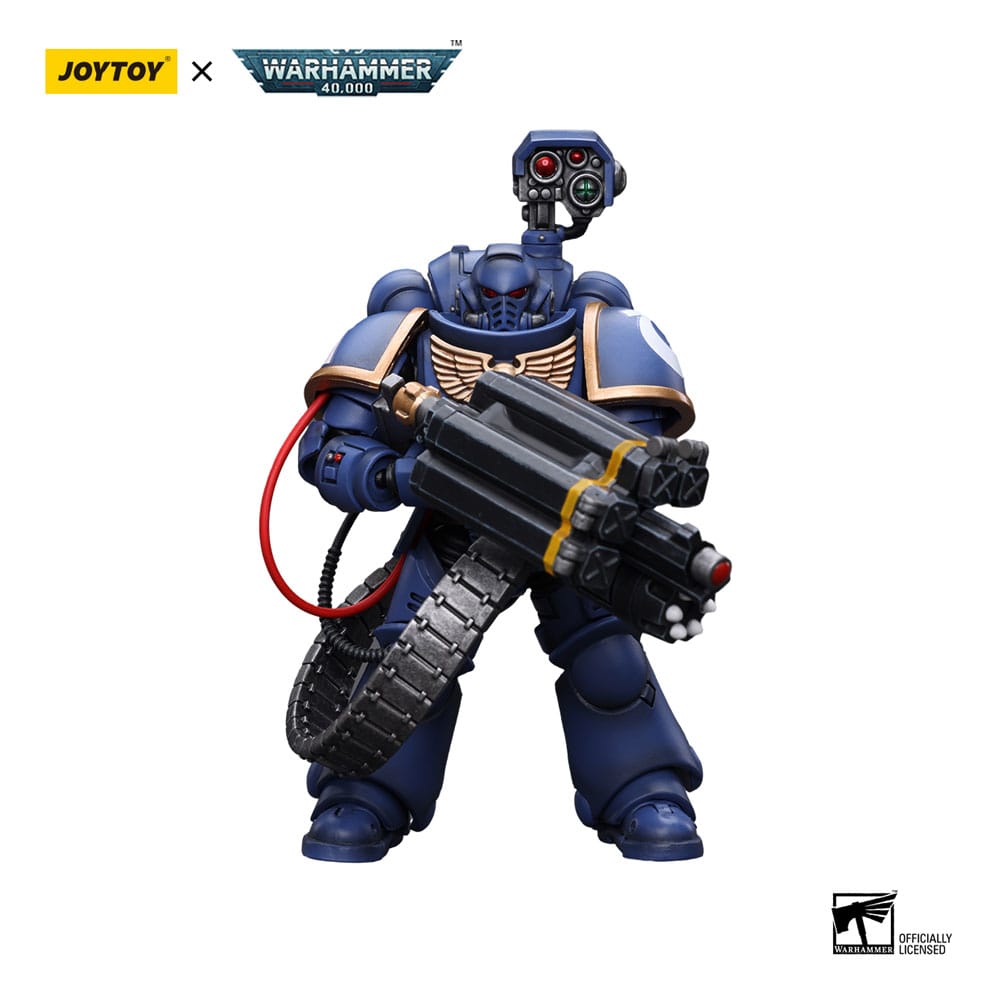 [PREORDER] Warhammer 40k Action Figure 1/18 Ultramarines Desolation Marine with Castellan Launcher (Superfrag) 12 cm