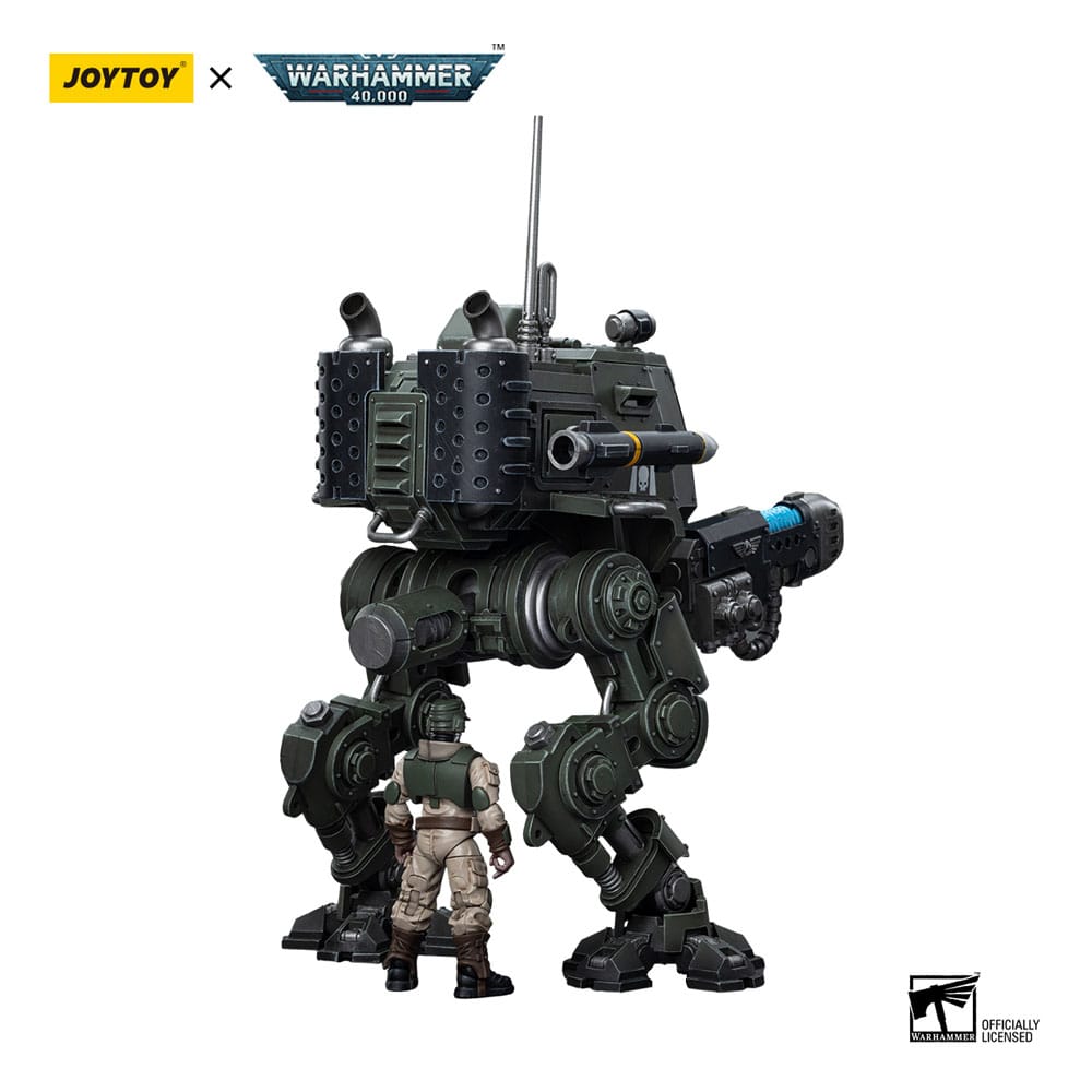[PREORDER] Warhammer 40k Action Figure 1/18 Astra Militarum Cadian Armoured Sentinel 12 cm