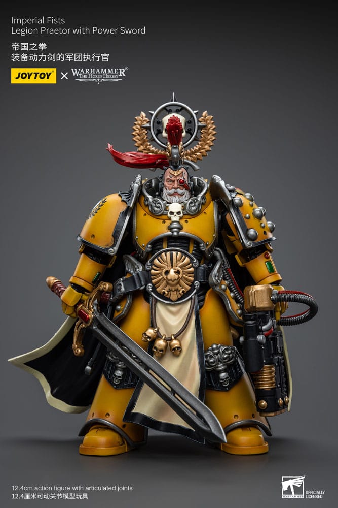 [PREORDER] Warhammer The Horus Heresy Action Figure 1/18 Imperial Fists Legion Praetor with Power Sword 12 cm