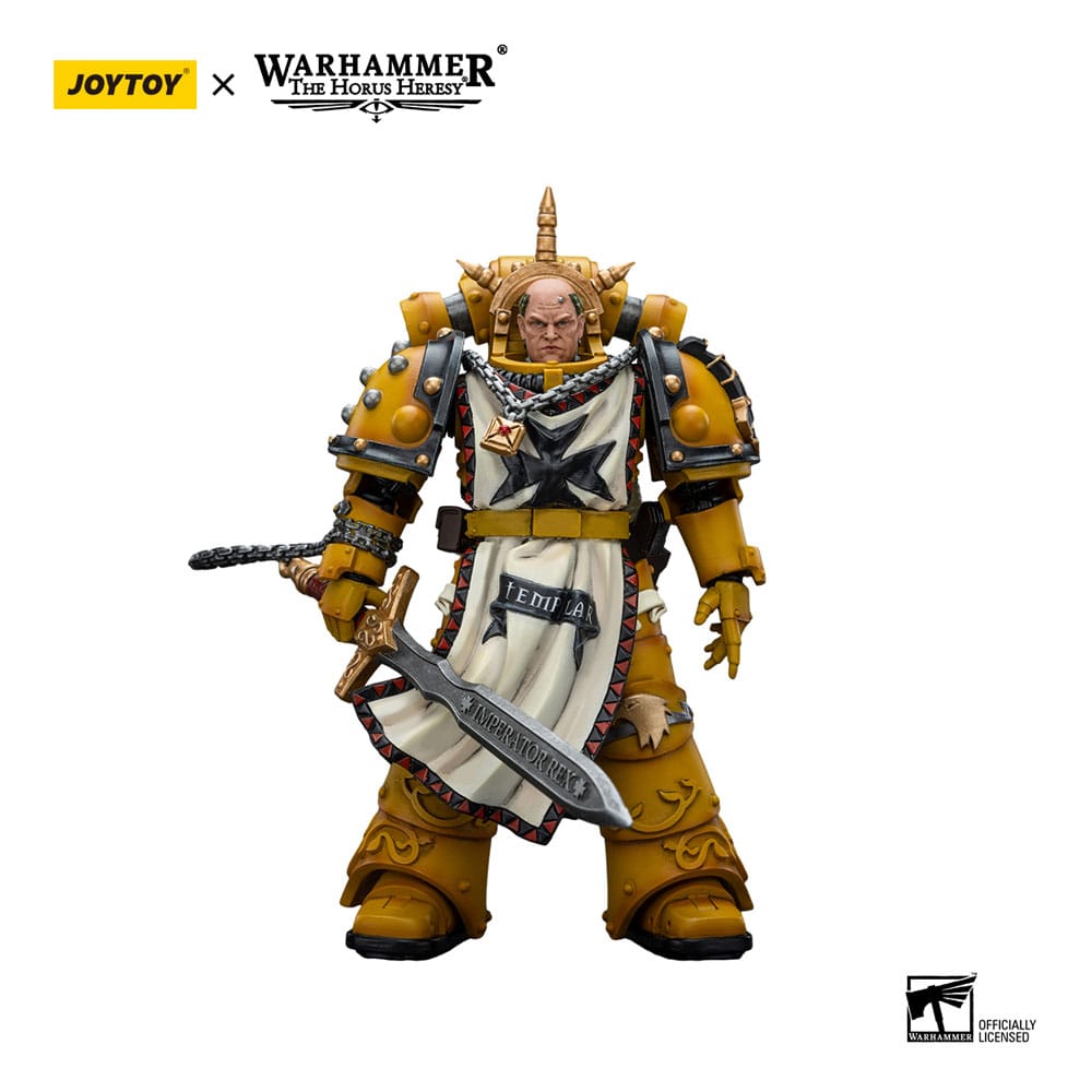 [PREORDER] Warhammer The Horus Heresy Action Figure 1/18 Imperial Fists Sigismund, First Captain of the Imperial Fists 12 cm