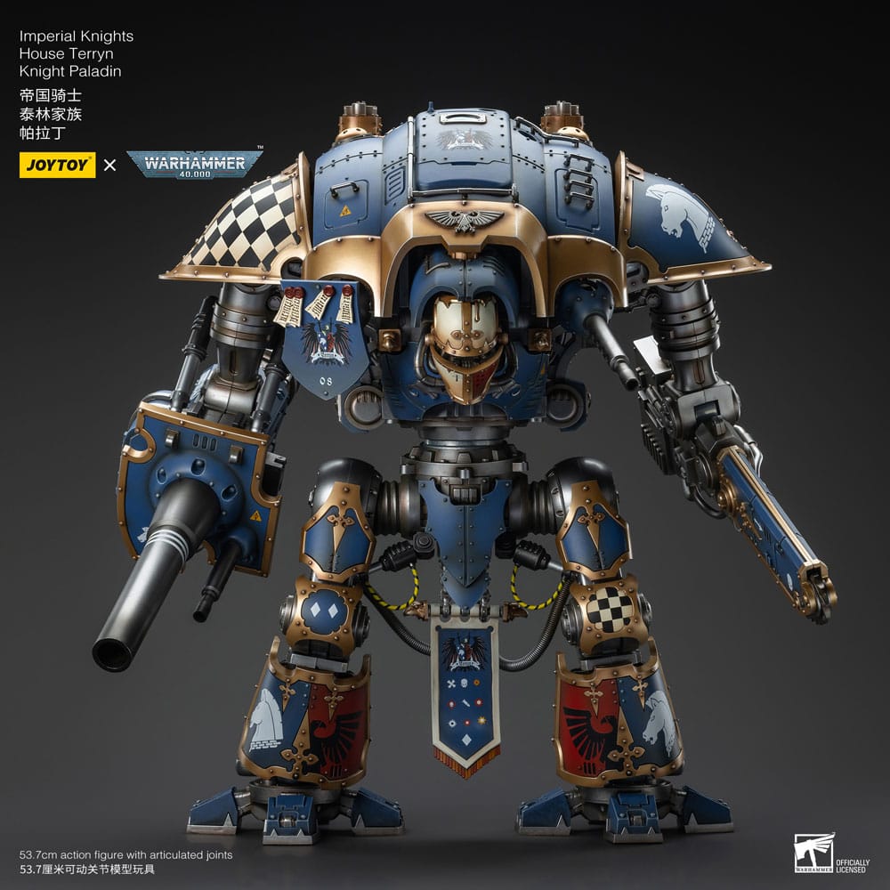 [PREORDER] Warhammer 40k Action Figure 1/18 Imperial Knights House Terryn Knight Paladin 54 cm