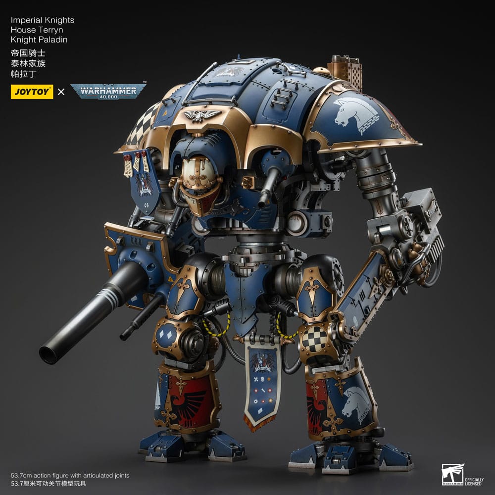 [PREORDER] Warhammer 40k Action Figure 1/18 Imperial Knights House Terryn Knight Paladin 54 cm