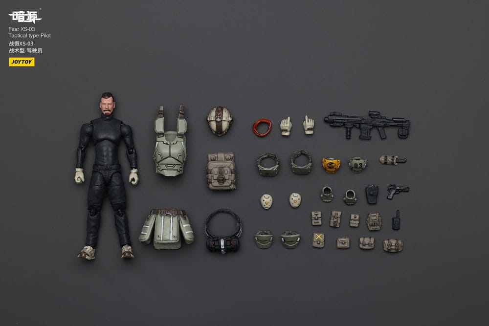 [PREORDER] Battle For the Stars Actionfigur Fear XS-03 Tactical type-Pilot 12 cm