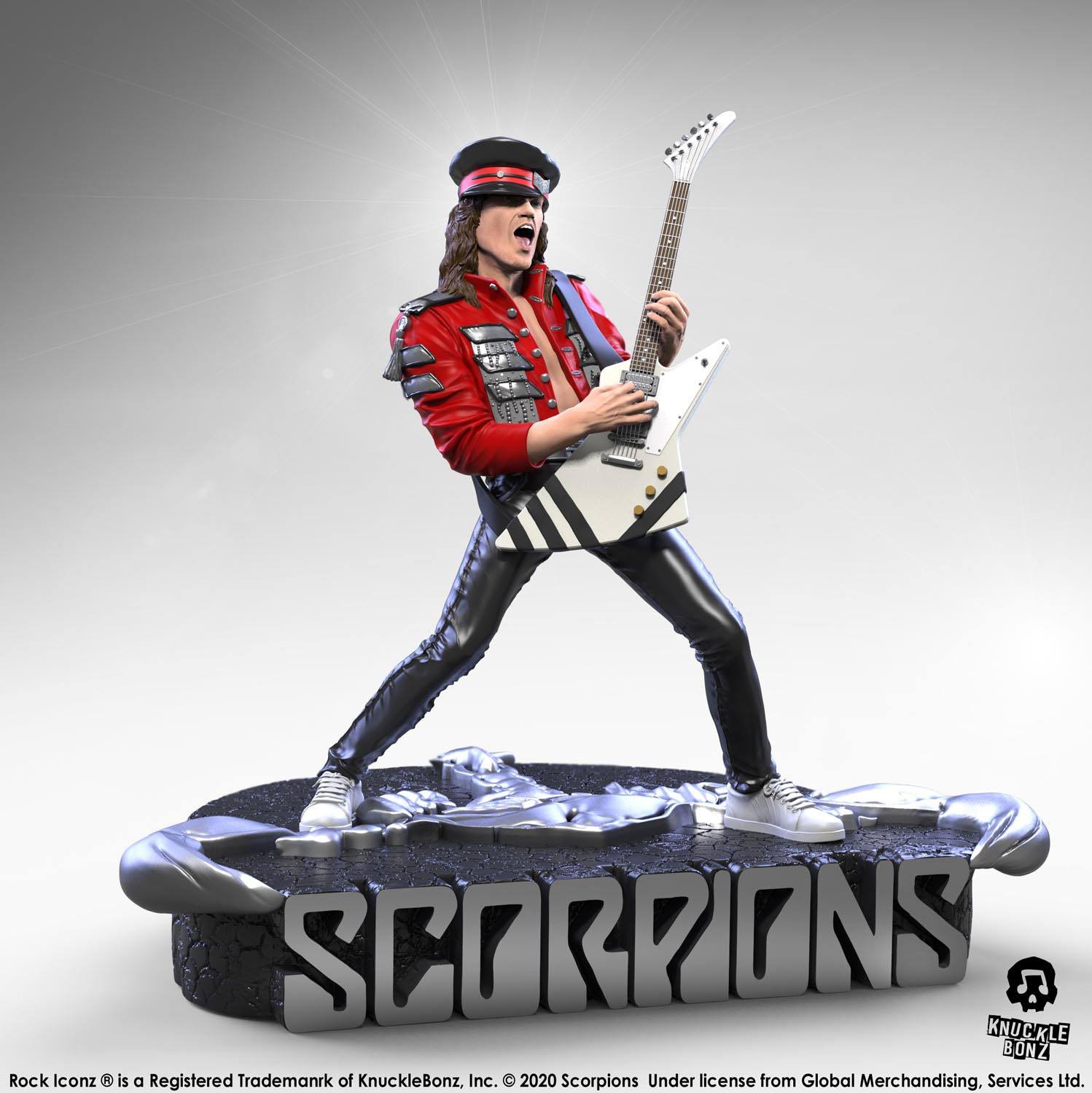 [PREORDER] Scorpions Rock Iconz Statue Matthias Jabs Limited Edition 22 cm