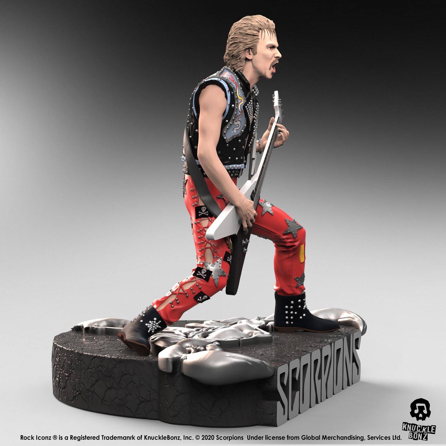 [PREORDER] Scorpions Rock Iconz Statue Rudolf Schenker Limited Edition 22 cm