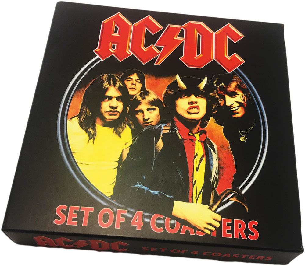 [PREORDER] AC/DC Coaster Pack (4)