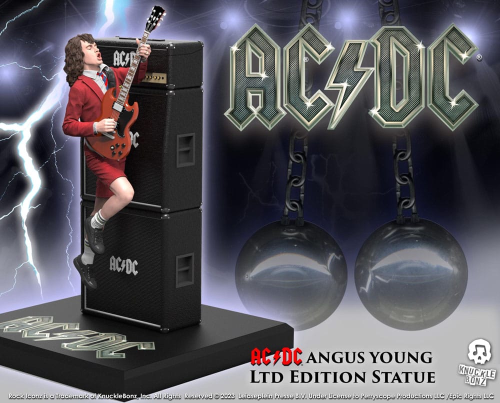 [PREORDER] AC/DC Rock Iconz Statue Angus Young III 25 cm