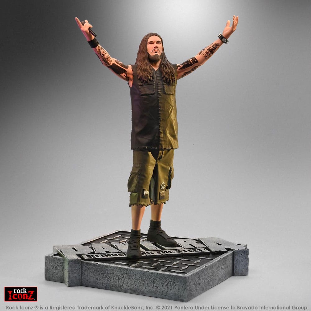 [PREORDER] Pantera Rock Iconz Statue Philip Anselmo (Reinventing the Steel) 22 cm