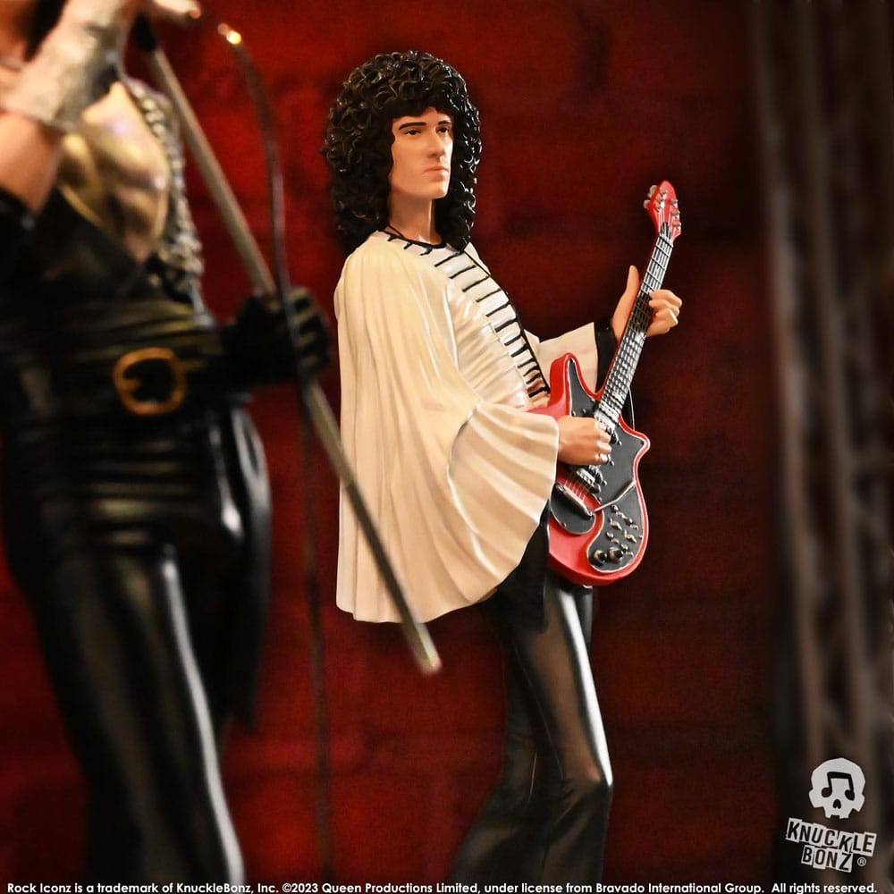 [PREORDER] Queen Rock Iconz Statue Brian May II (Sheer Heart Attack Era) 23 cm