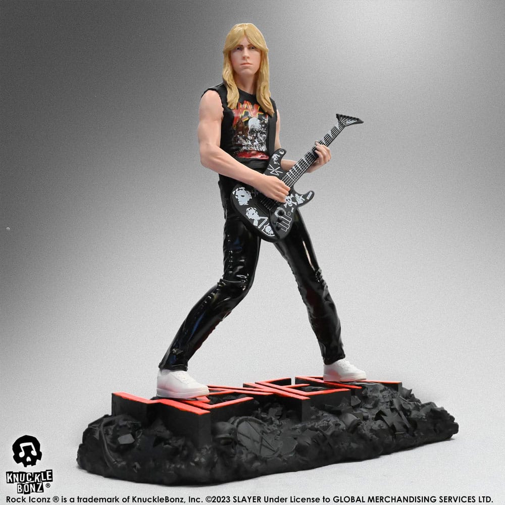 [PREORDER] Slayer Rock Iconz Statue 1/9 Jeff Hanneman II 22 cm