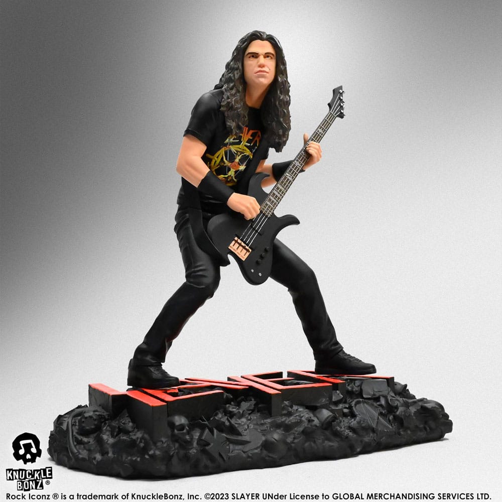 [PREORDER] Slayer Rock Iconz Statue 1/9 Tom Araya II 22 cm