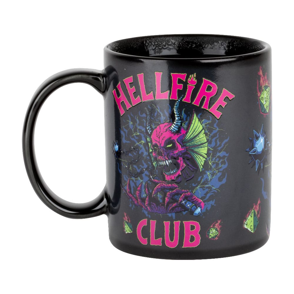 [PREORDER] Stranger Things Heat Change Mug Hellfire Club 320 ml