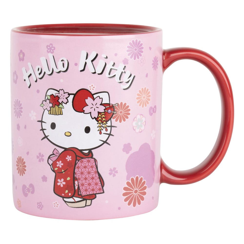 [PREORDER] HELLO KITTY - Rouge Kimono - Heat Change Mug 320ml