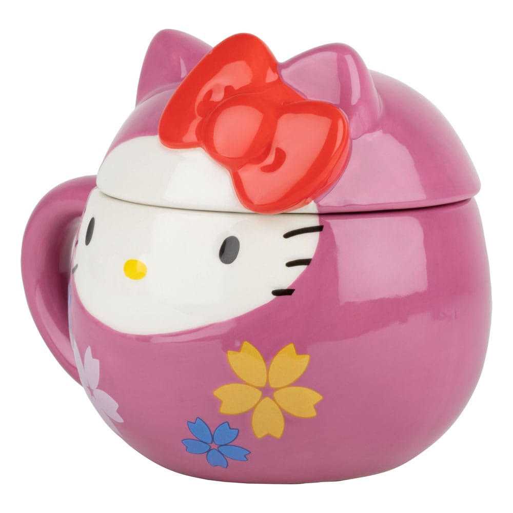 HELLO KITTY - Daruma - 3D Mug + Lid 320ml