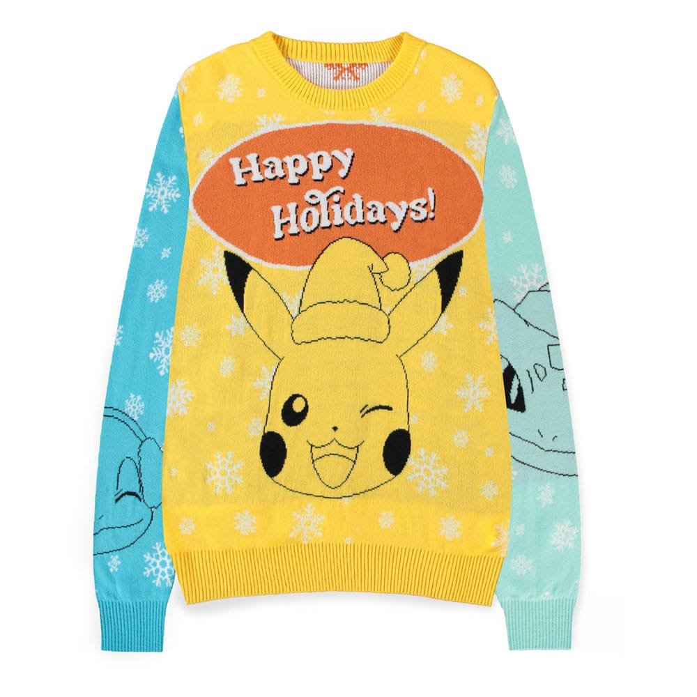 [PREORDER] POKEMON - Starter - Christmas Jumper (M)