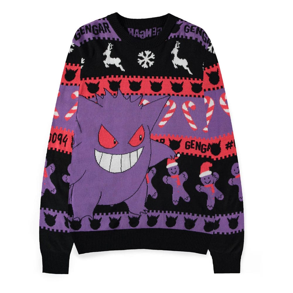 [PREORDER] POKEMON - Gengar - Christmas Jumper (S)