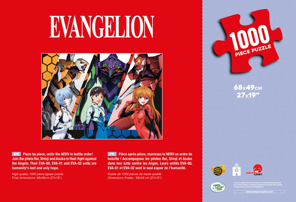 NEON GENESIS EVANGELION - Puzzle 1000P 68x49cm
