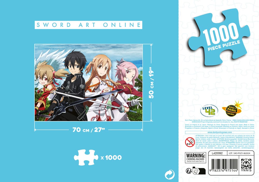 SWORD ART ONLINE - Puzzle 1000P 68x49cm