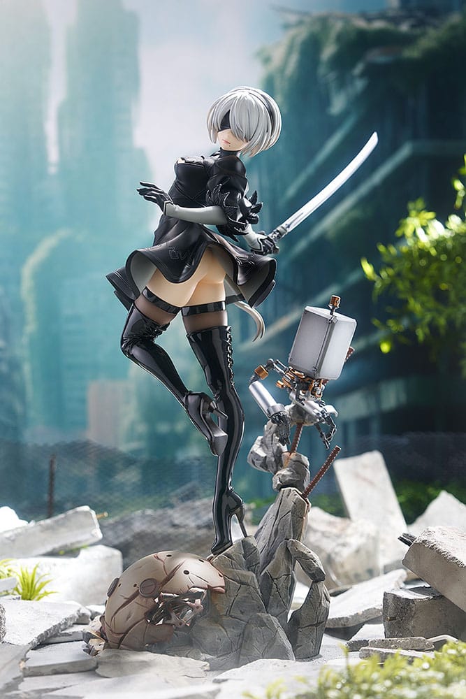 NIER AUTOMATA VER.1.1A - 2B - Statue 1/7 28cm