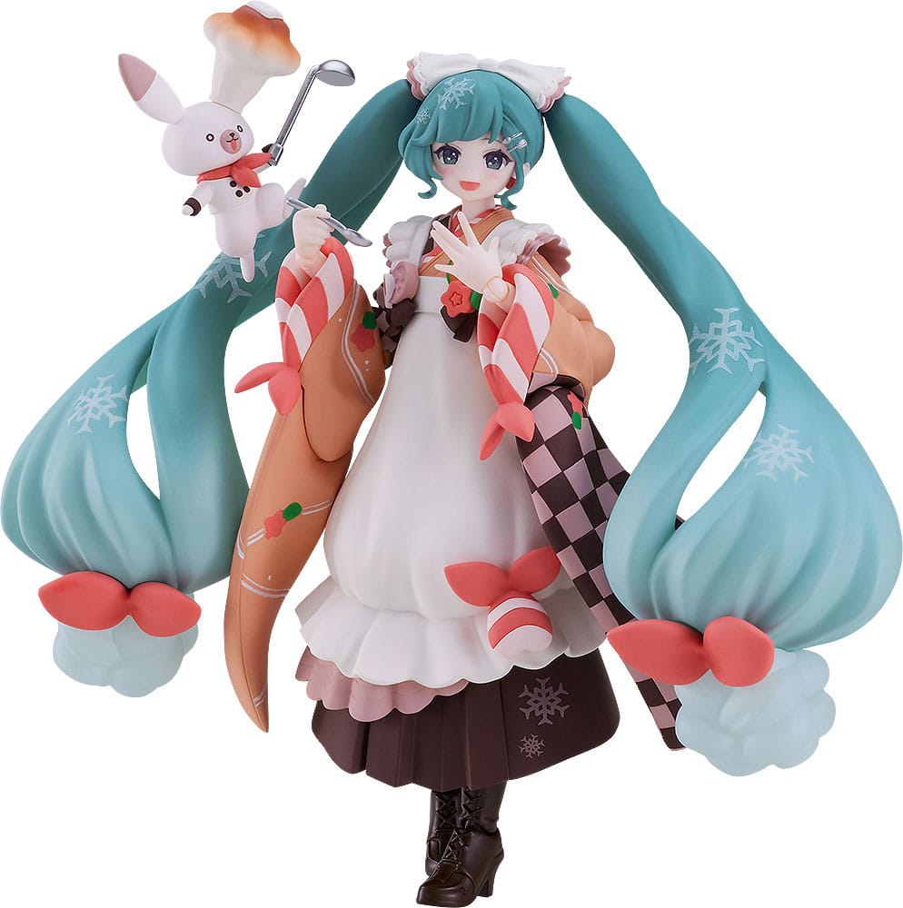 [PREORDER] Character Vocal Series 01: Hatsune Miku Figma Action Figure Snow Miku: Winter Delicacy Ver. 14 cm