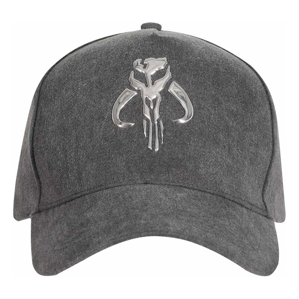 [PREORDER] Star Wars The Mandalorian Curved Bill Cap Silver Crest