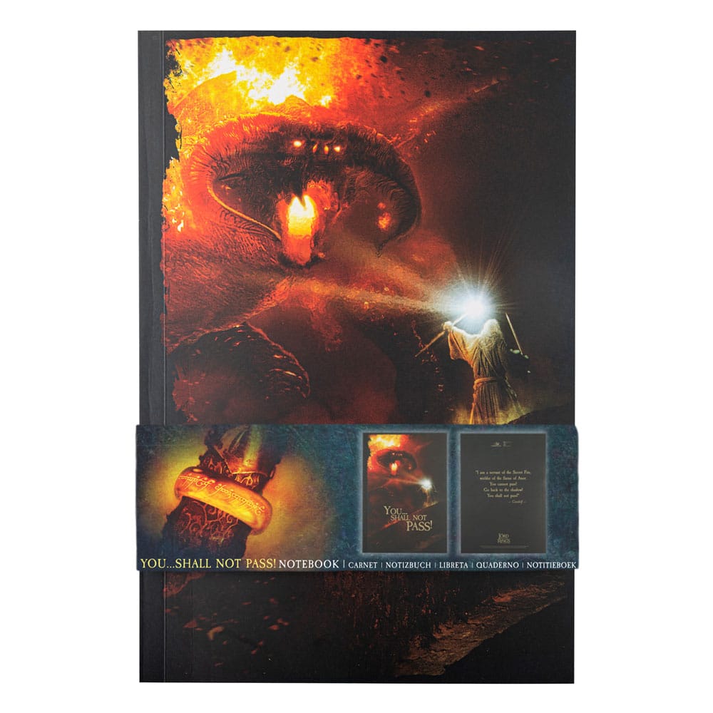 [PREORDER] Lord of the Rings Notebook You... Shall not pass!
