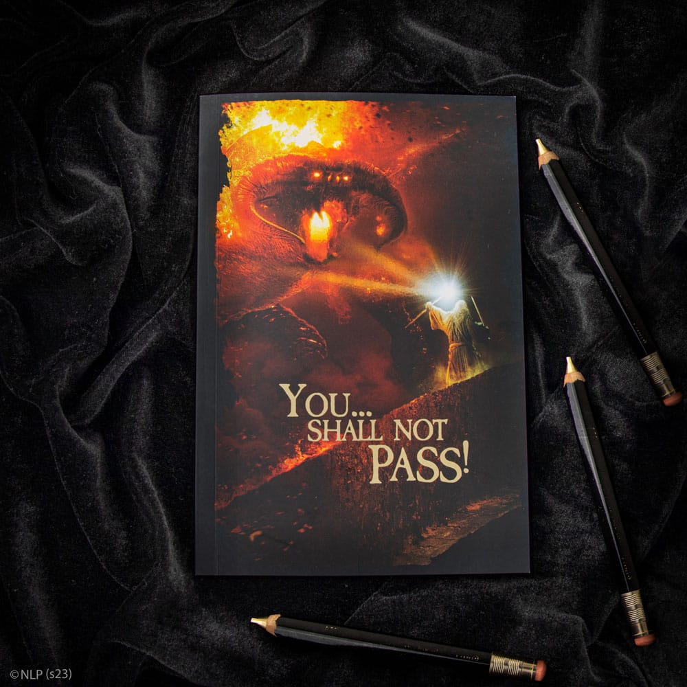 [PREORDER] Lord of the Rings Notebook You... Shall not pass!