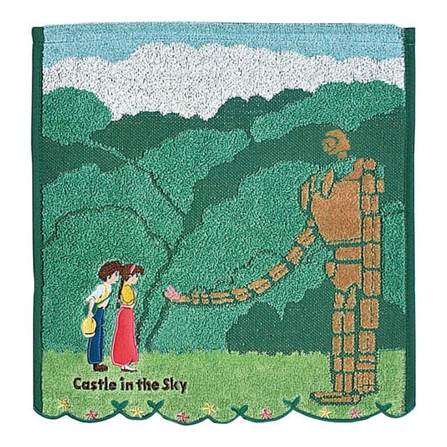 CASTLE IN THE SKY - Robot - Mini Towel Imabari 34x36cm