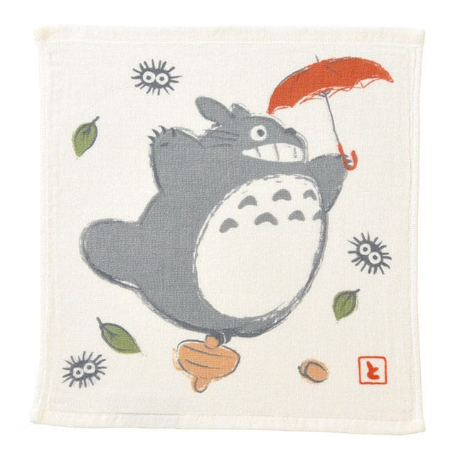 [PREORDER] MY NEIGHBOR TOTORO - Totoro Umbrella - Mini Towel Imabari 34x36cm