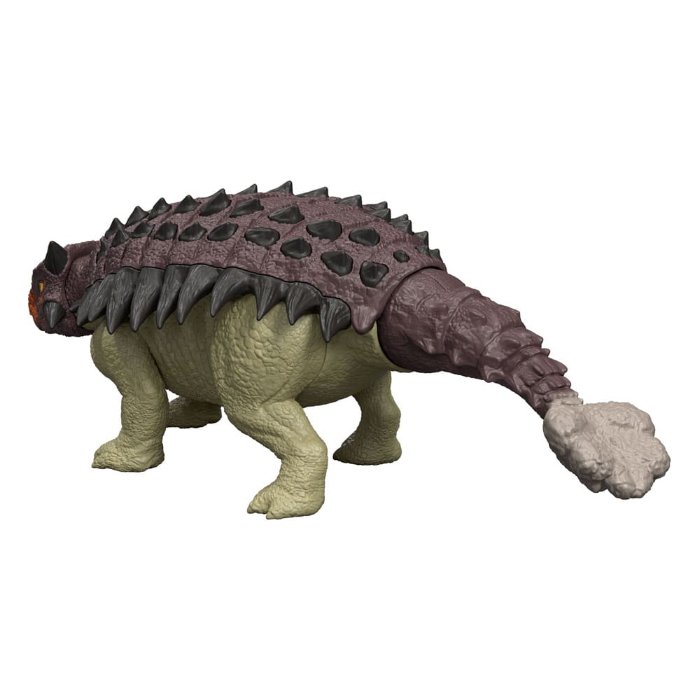 [PREORDER] Jurassic World Rebirth Action Figure with Sound Wild Roar Ankylosaurus 7 cm