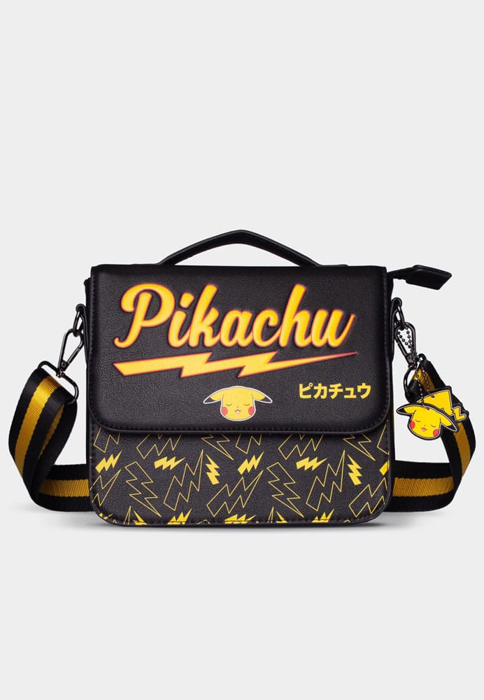 [PREORDER] Pokemon PU Leather Messenger Bag Pikachu