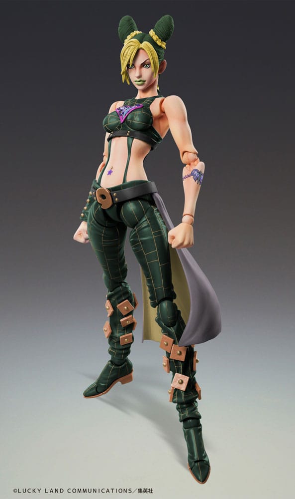 [PREORDER] JoJo's Bizarre Adventure Part 6 Stone Ocean Super Action Action Figure Chozokado Jolyne Cujoh Third 15 cm