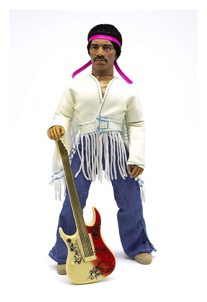 [PREORDER] Jimi Hendrix Action Figure Woodstock Flocked 20 cm