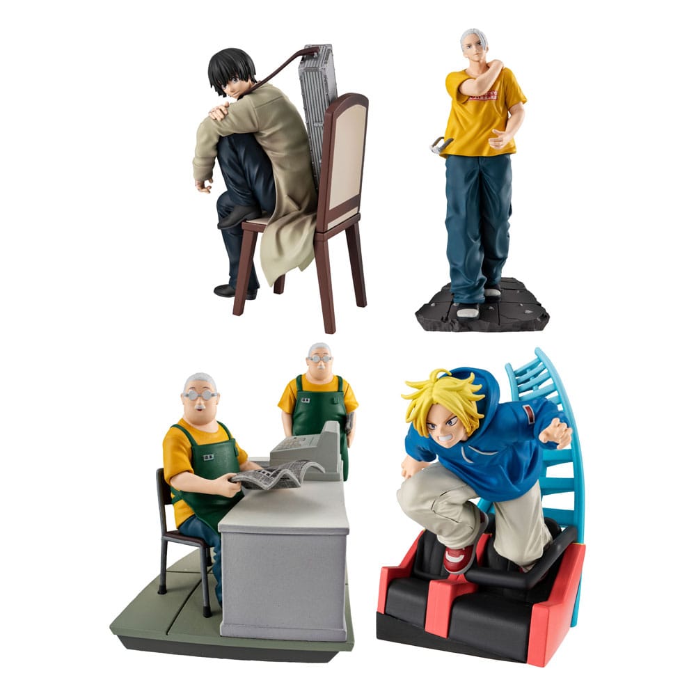 [PREORDER] Sakamoto Days Petitrama EX Series Trading Figure 4-Set Cut Out Scenes Set 9 cm
