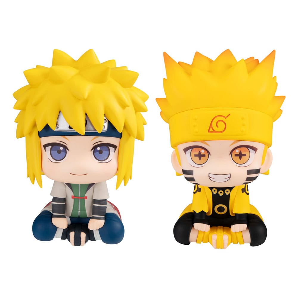 [PREORDER] Naruto Shippuden Look Up PVC Statue Naruto Uzumaki Six Paths Sage Mode & Minato Namikaze 11 cm (with gift)