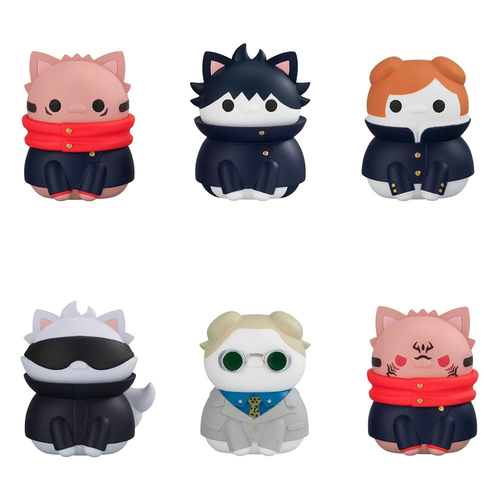 [PREORDER] Jujutsu Kaisen Mega Cat Project Trading Figure Shibuya Incident Ver. 3 cm Assortment (8)